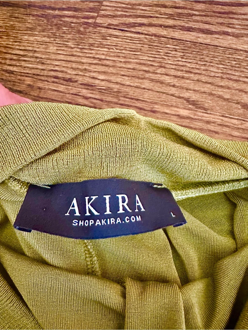 Akira Green Chartreuse Pants, Size L